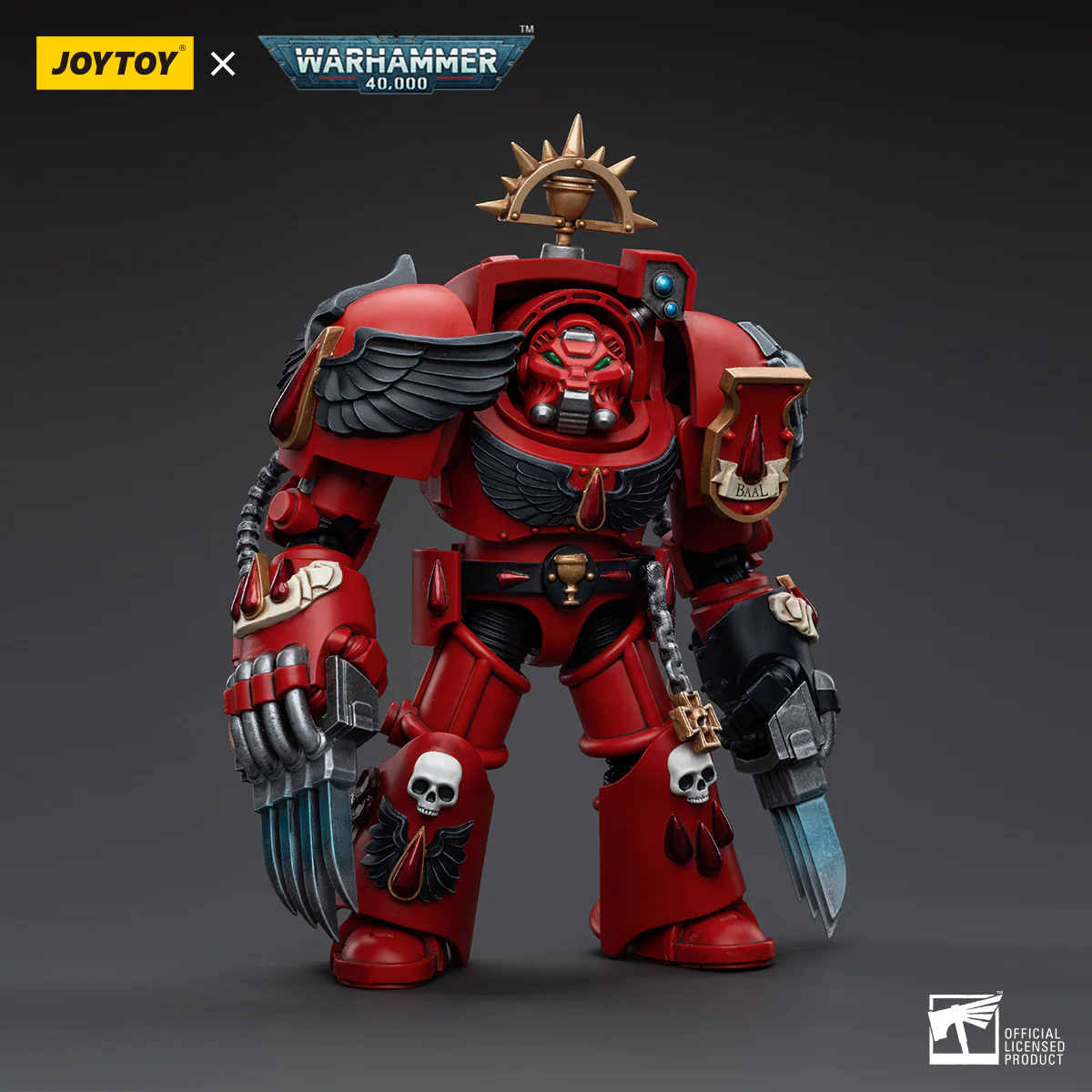 JOYTOY Warhammer 40k 1: 18 Blood Angels Assault Terminators - JOYTOY WORLD