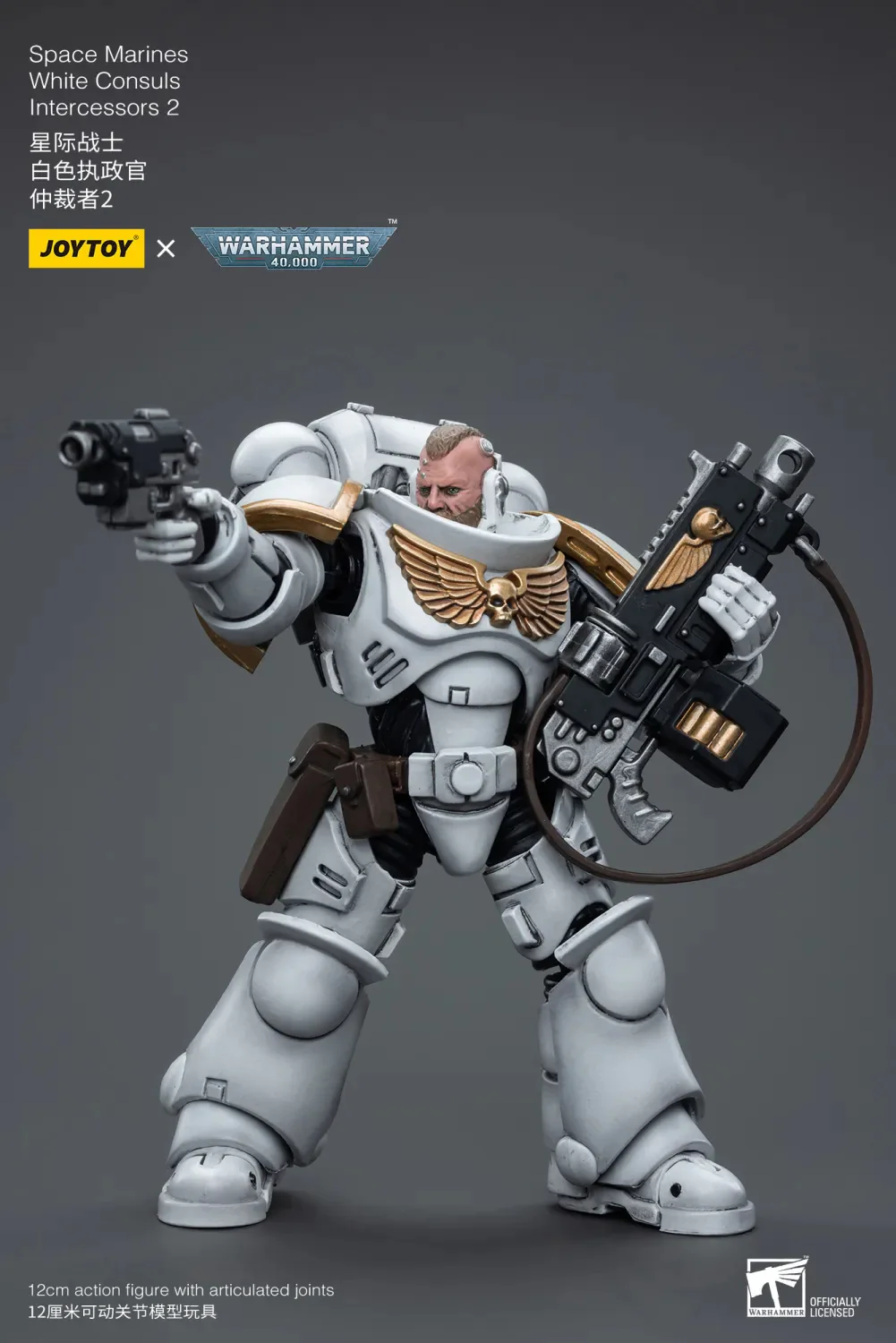 JOYTOY Warhammer 40k 1: 18 Space Marines White Consuls - JOYTOY WORLD