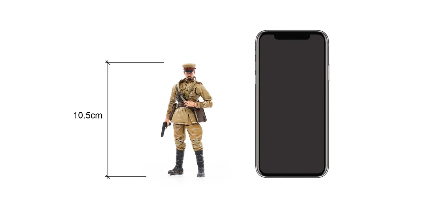 JOYTOY JT0845 1:18 WWII  Soviet officer - JOYTOY WORLD