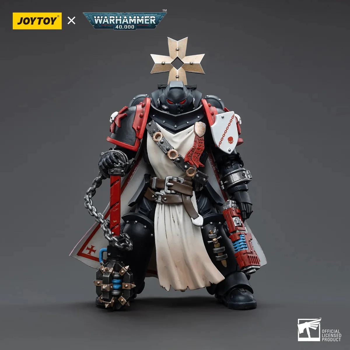 JOYTOY Warhammer 40k 1: 18 Black Templars Sword Brethren Brother - JOYTOY WORLD