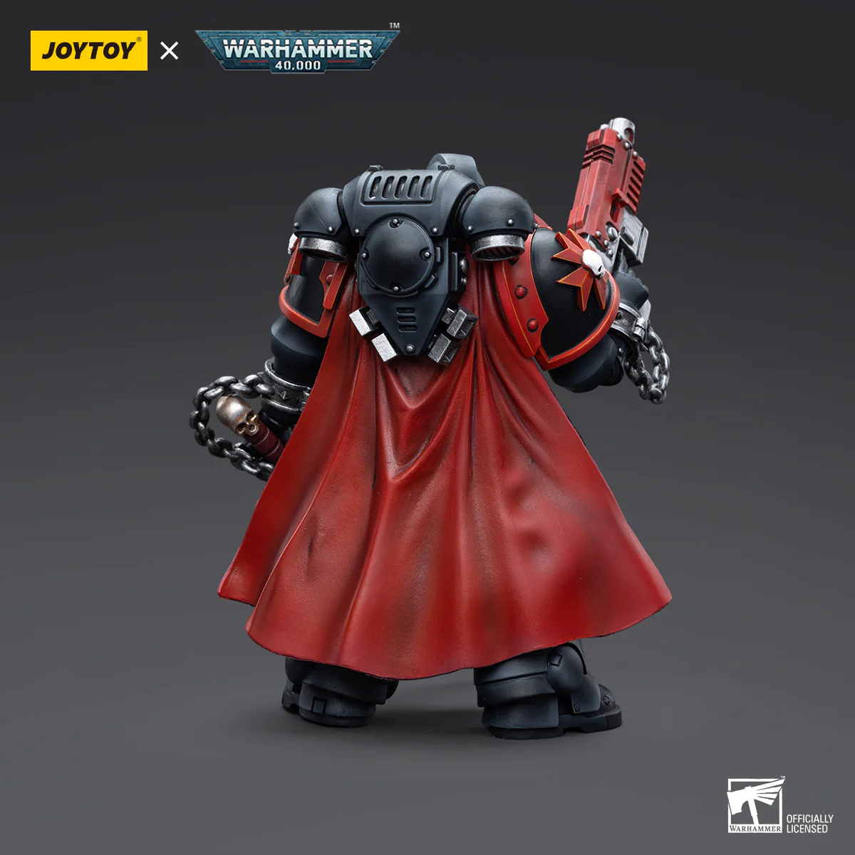 JOYTOY Warhammer 40k 1: 18 Black Templars Primaris Sword Brethren - JOYTOY WORLD