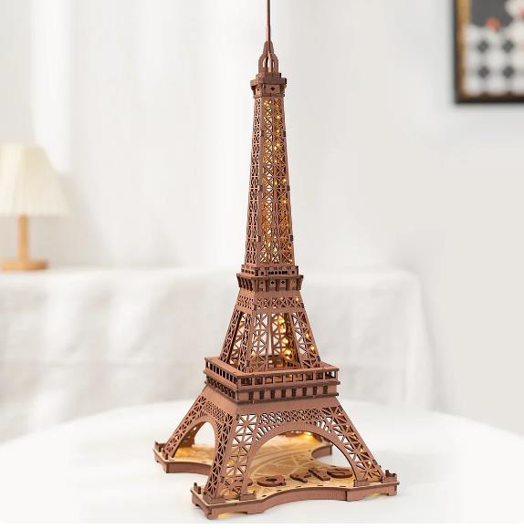 Robotime TGL01 Night of the Eiffel Tower - JOYTOY WORLD