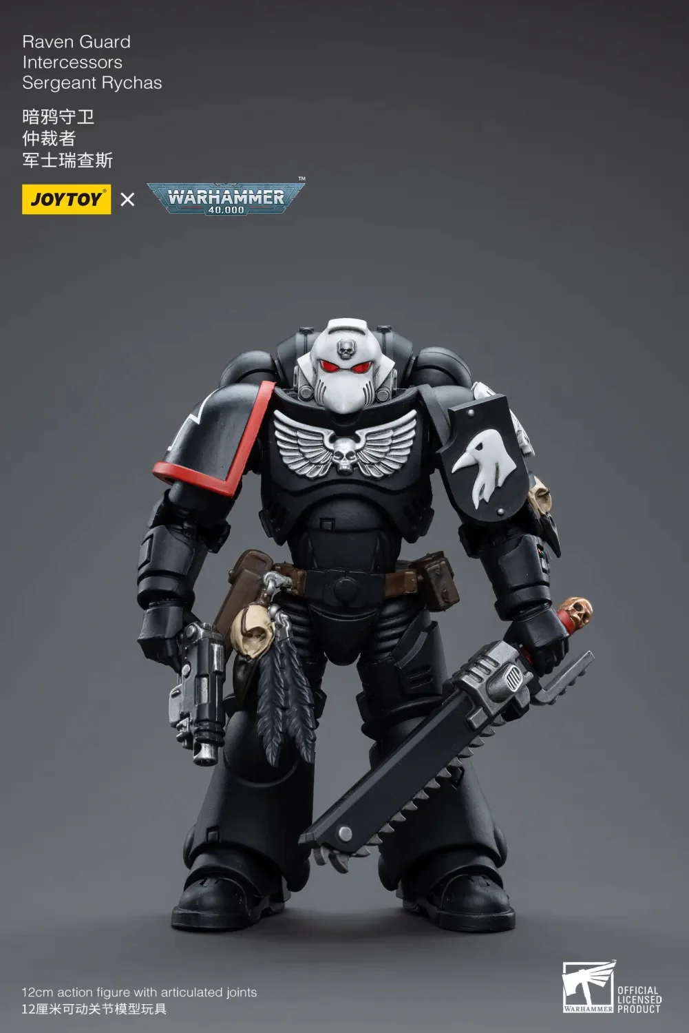 JOYTOY Warhammer 40k 1: 18 Raven Guard Intercessors - JOYTOY WORLD