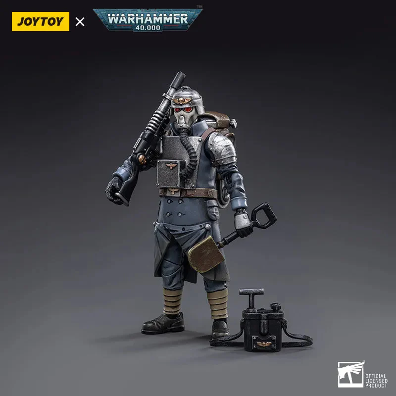 JOYTOY Warhammer 40k 1: 18 Death Korps of Krieg Veteran Squad - JOYTOY WORLD