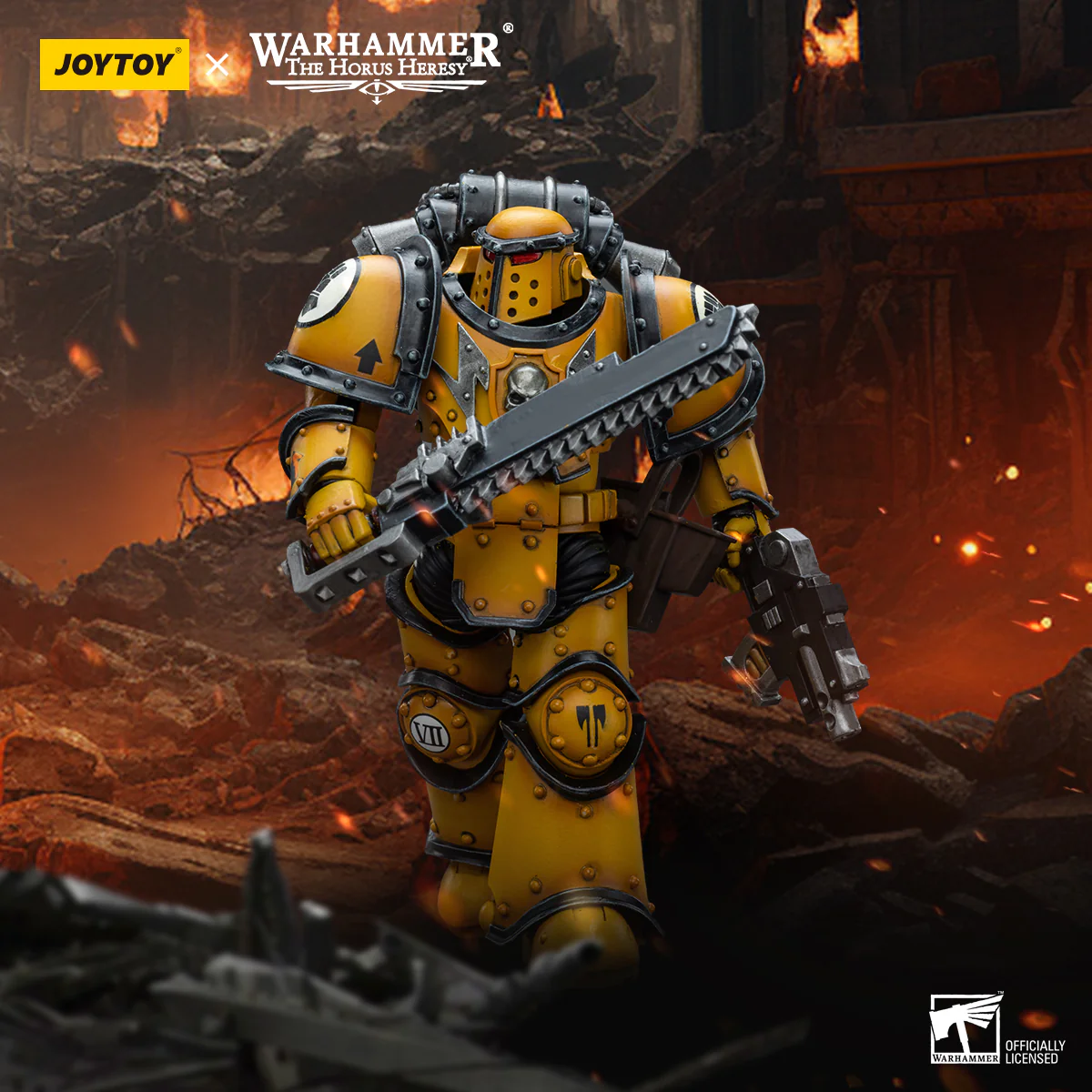 JOYTOY Warhammer The Horus Heresy 1:18 Imperial Fists Legion MkIII - JOYTOY WORLD
