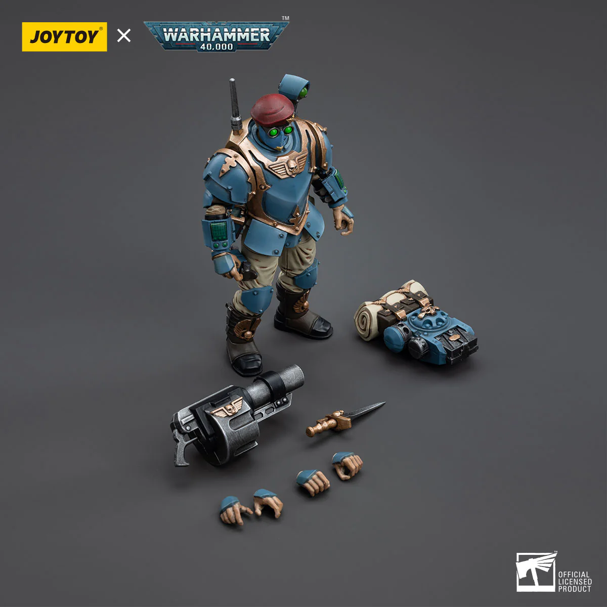 JOYTOY Warhammer 40k 1: 18 Astra Militarum Tempestus Scions Command Squad 55th Kappic Eagles - JOYTOY WORLD