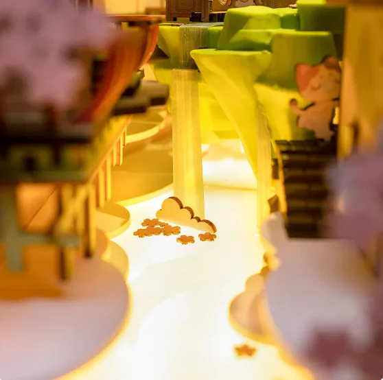 Robotime TGB05 Falling Sakura - JOYTOY WORLD