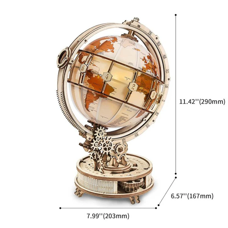 Robotime ST003 Luminous Globe - JOYTOY WORLD