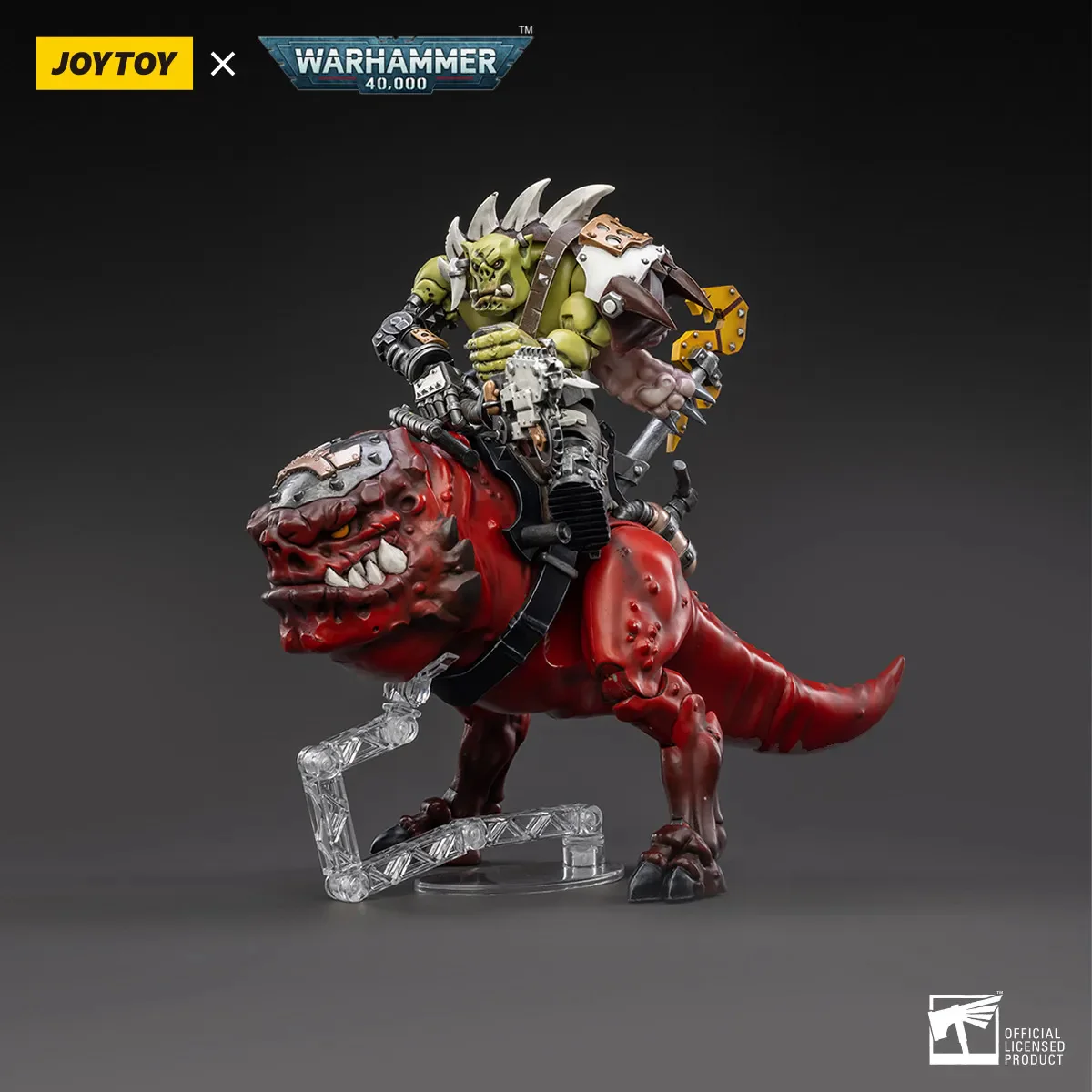 JOYTOY JT3112 Warhammer 40k 1: 18 Orks Squighog Nob On Smasha Squig - JOYTOY WORLD