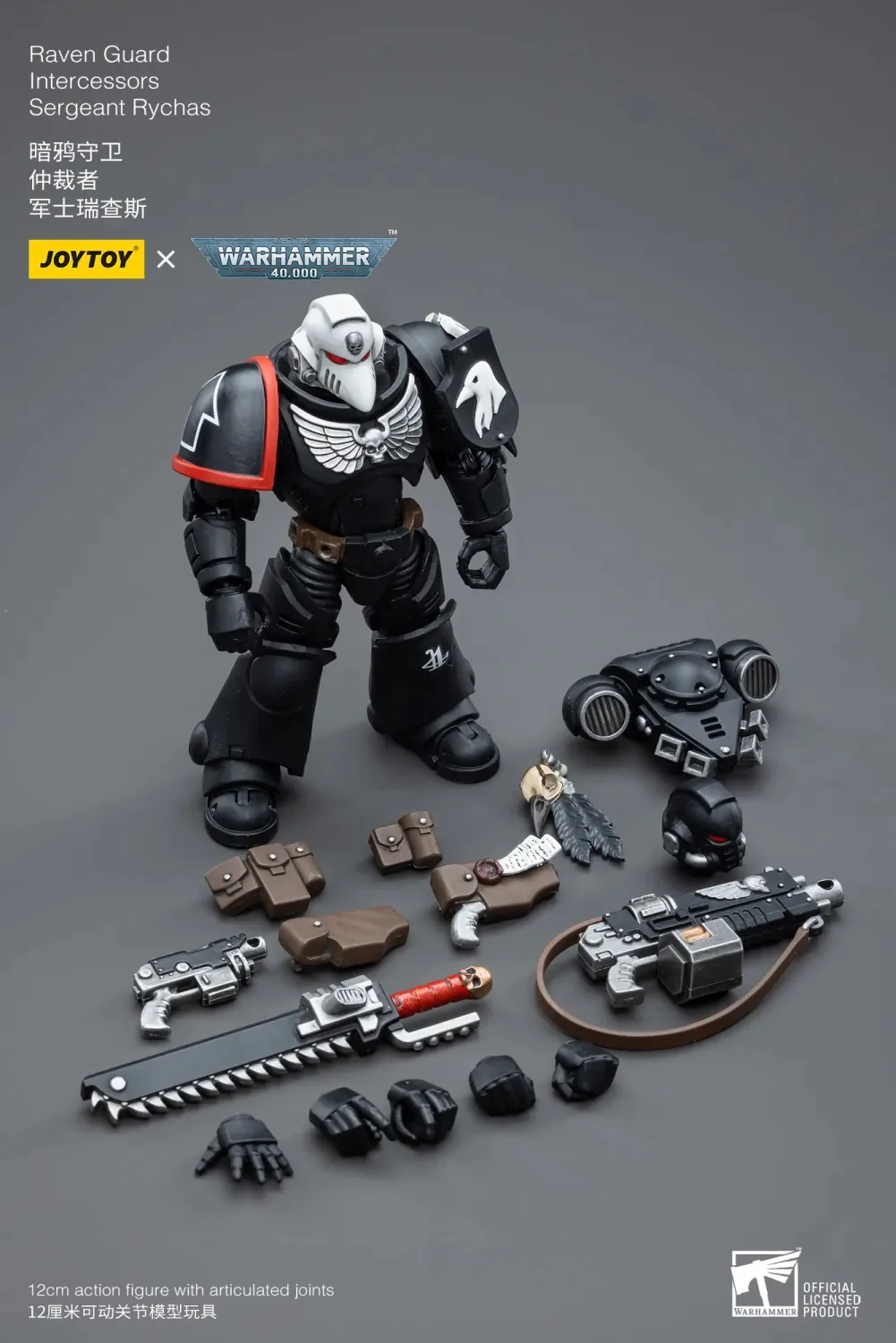 JOYTOY Warhammer 40k 1: 18 Raven Guard Intercessors - JOYTOY WORLD