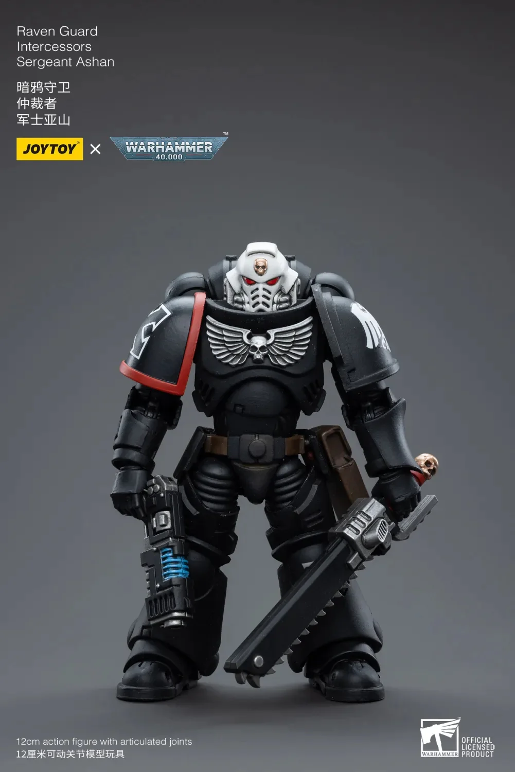 JOYTOY Warhammer 40k 1: 18 Raven Guard Intercessors - JOYTOY WORLD