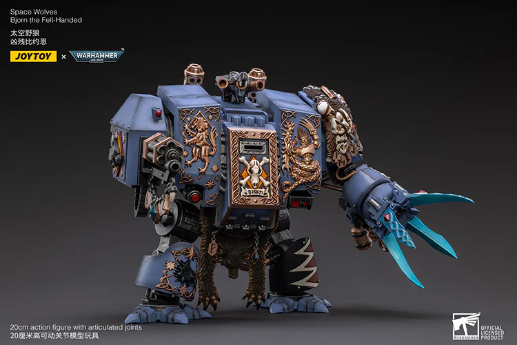 JOYTOY JT2924 Warhammer 40k 1: 18 Space Wolves Bjorn the Fell-Handed - JOYTOY WORLD