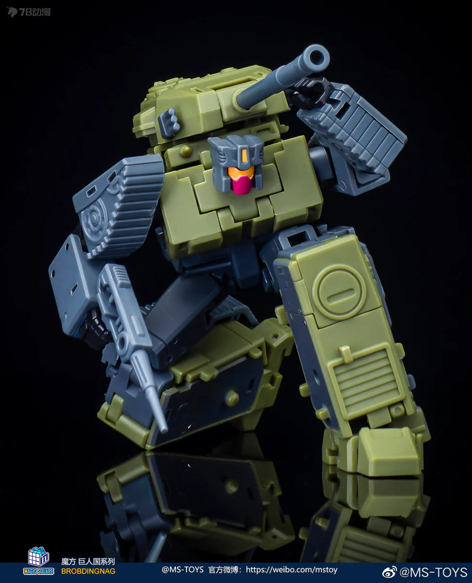 MAGIC SQUARE MS-TOYS MS-B51D G1 Combaticons Brawl Heavy Gunner Ver. IDW - JOYTOY WORLD
