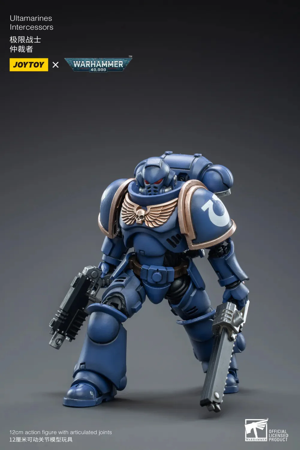 JOYTOY JT3310 Warhammer 40k 1: 18 Ultramarines Intercessors - JOYTOY WORLD