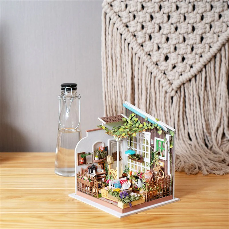Robotime DG108 Rolife Miller's Garden DIY Miniature House Kit - JOYTOY WORLD