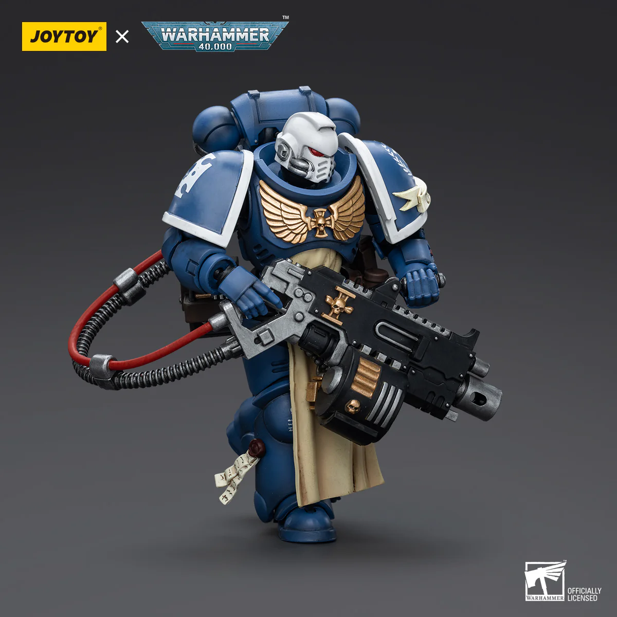 JOYTOY Warhammer 40k 1: 18 Ultramarines Sternguard Veteran Sergeant - JOYTOY WORLD