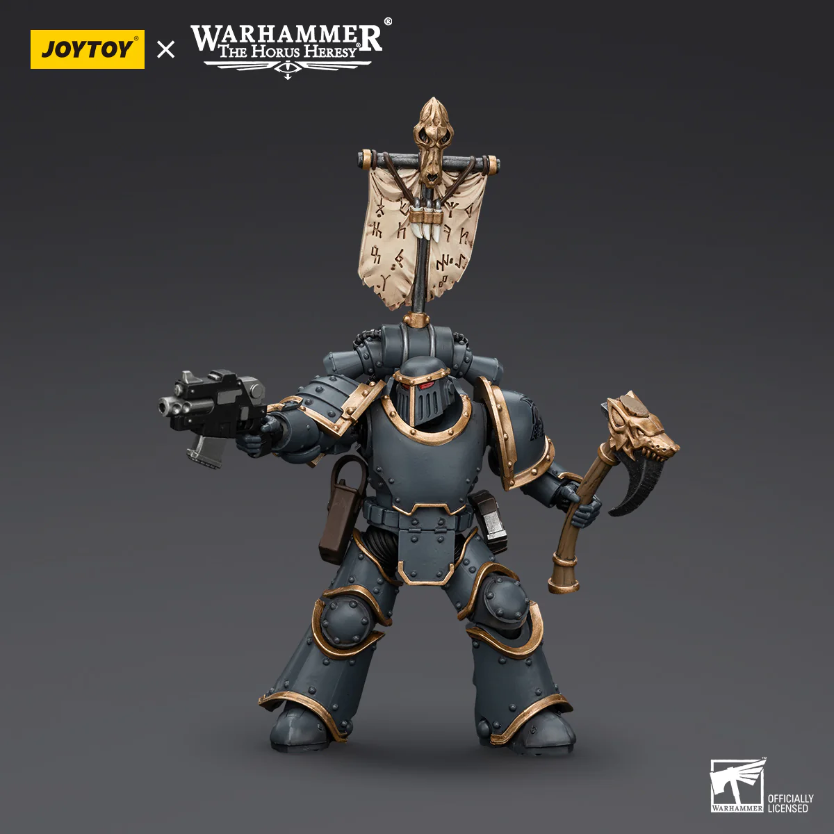 JOYTOY Warhammer The Horus Heresy 1:18 Space Wolves Grey Slayer Pack - JOYTOY WORLD