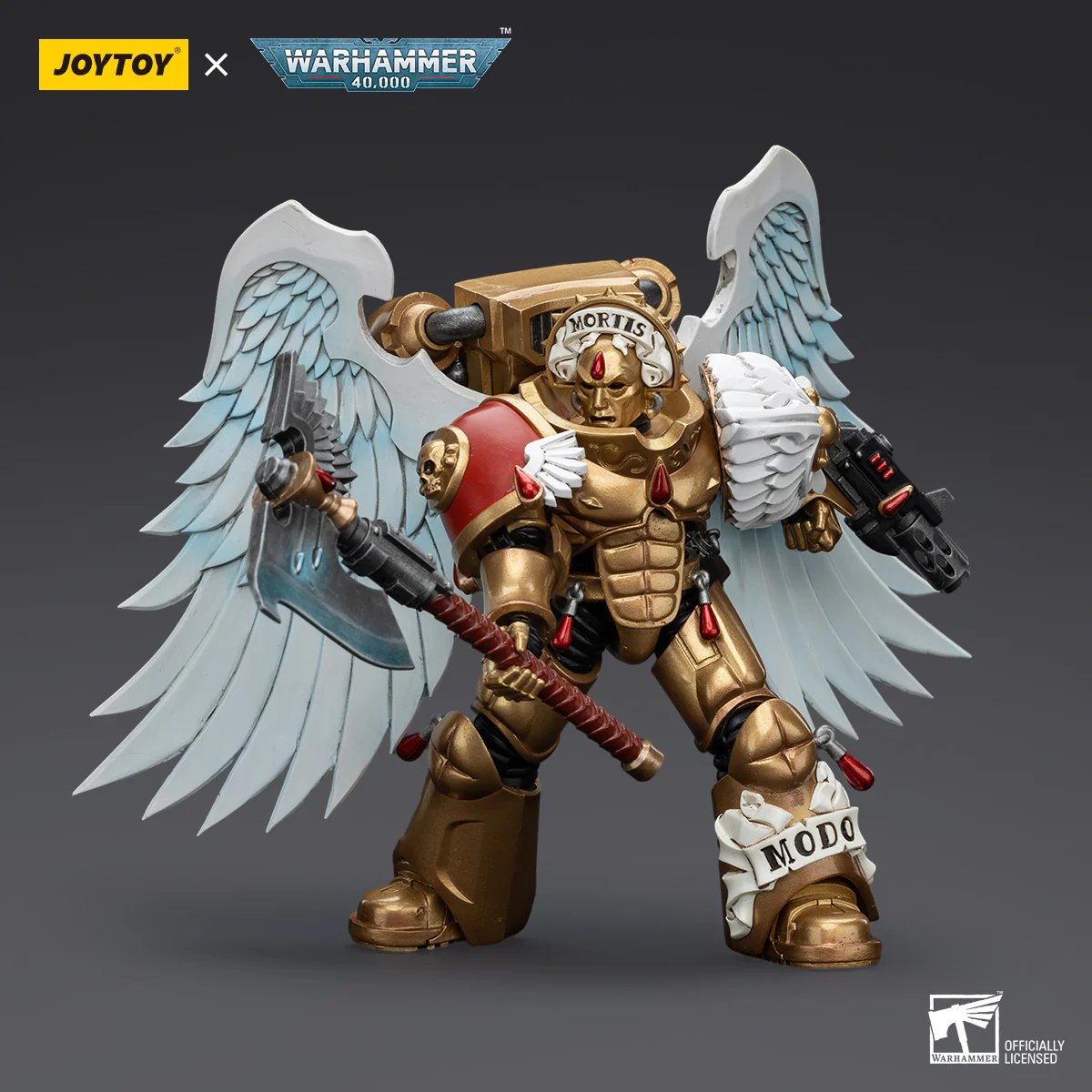 JOYTOY Warhammer 40k 1: 18 Blood Angels Sanguinary Guard - JOYTOY WORLD