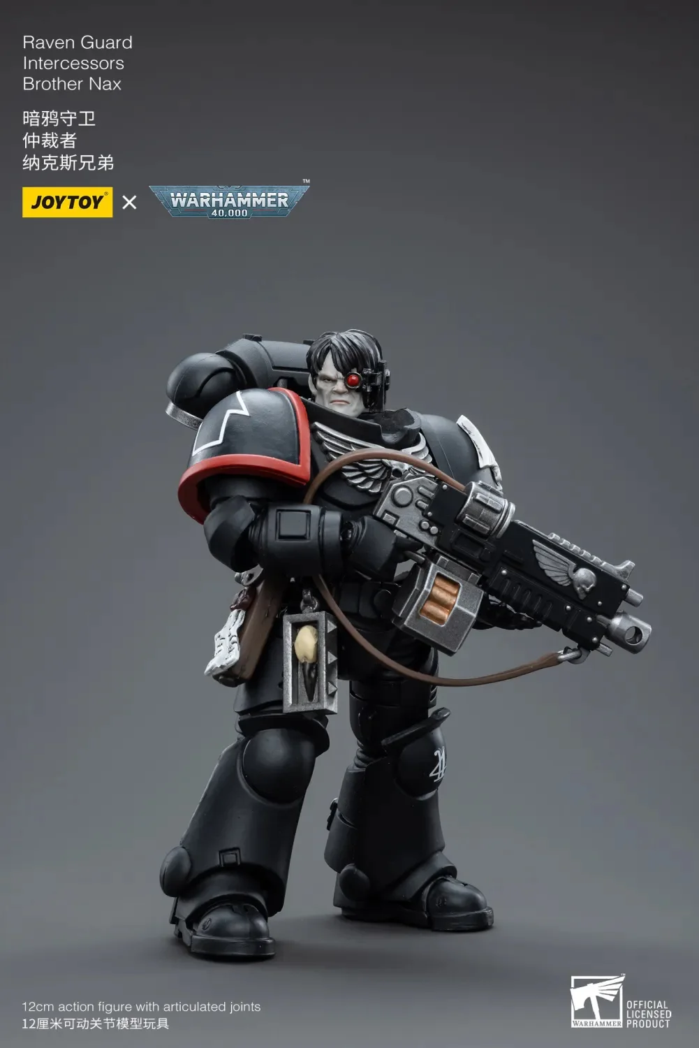 JOYTOY Warhammer 40k 1: 18 Raven Guard Intercessors - JOYTOY WORLD