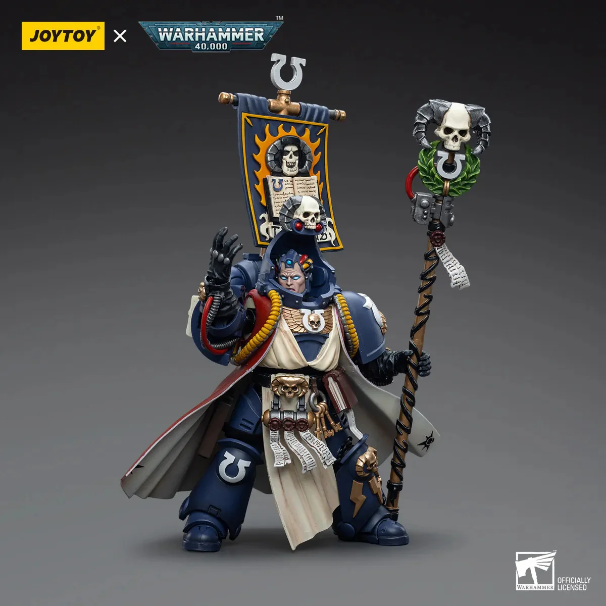 JOYTOY JT6885 Warhammer 40k 1: 18 Ultramarines Chief Librarian Tigurius - JOYTOY WORLD