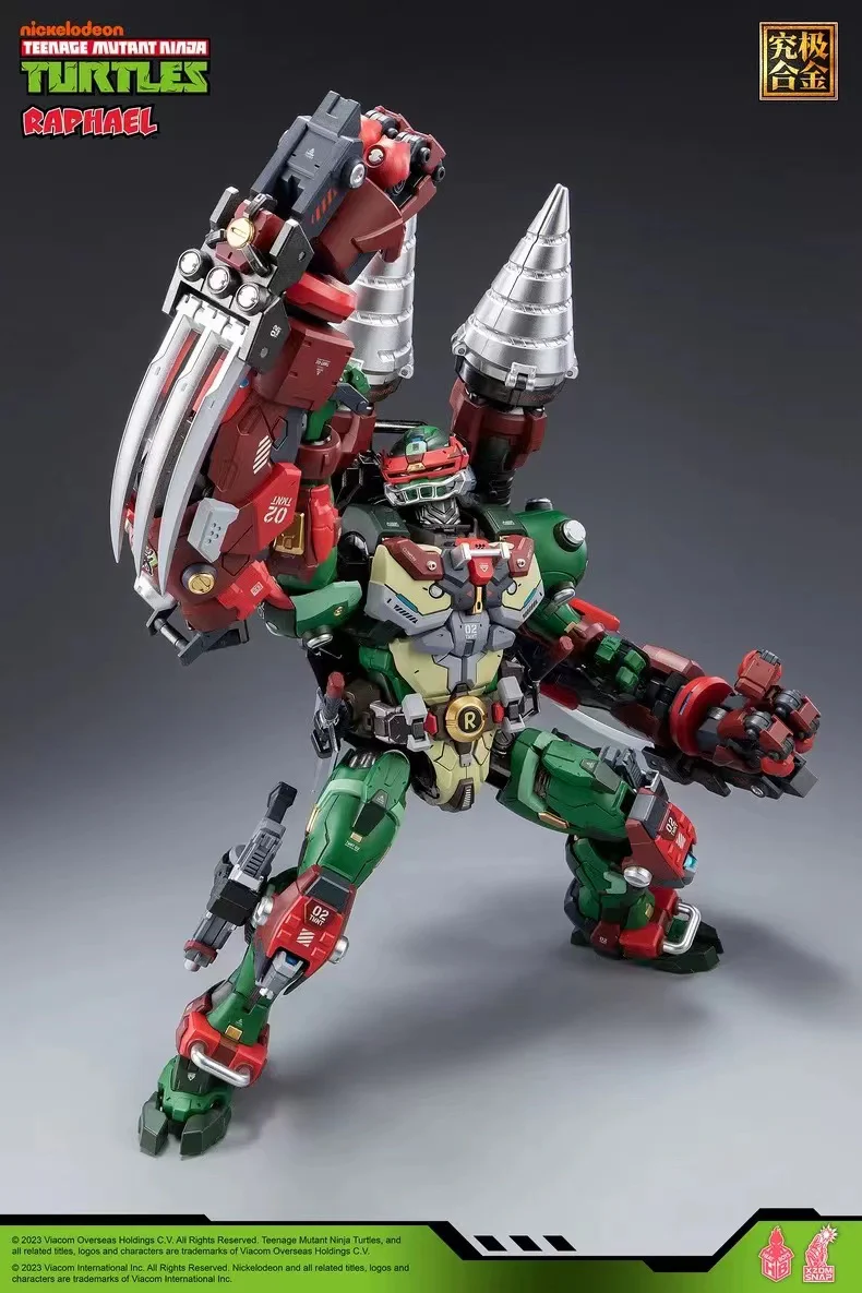 Heatboys HB0013 Alloy Mecha Ninja Turtles Raphael - JOYTOY WORLD
