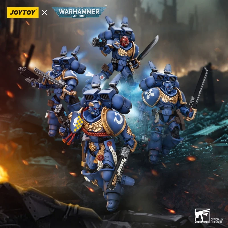 JoyToy Space Marines - Ultramarines - Chief Librarian Tigurius 1/18 - Warhammer 40K Figurine JoyToy Space Marines - Ultramarines - Chief Librarian Tigurius 1/18 - Warhammer 40K Figurine