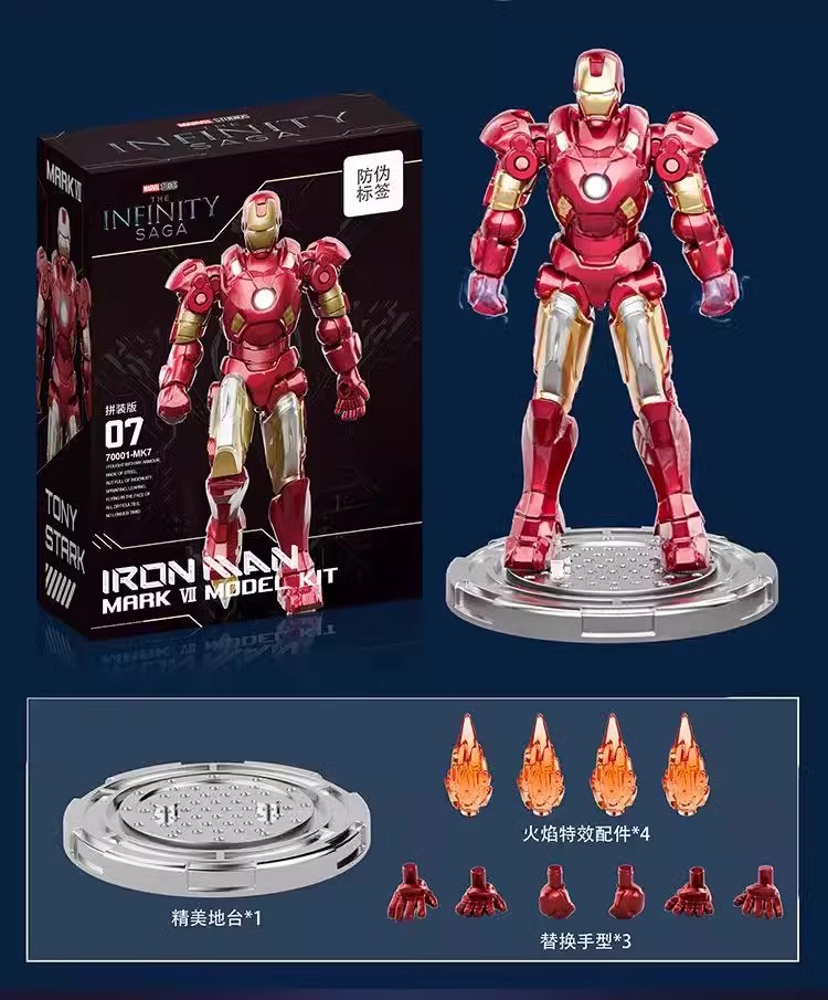 XJ BLOCK Iron Man - JOYTOY WORLD