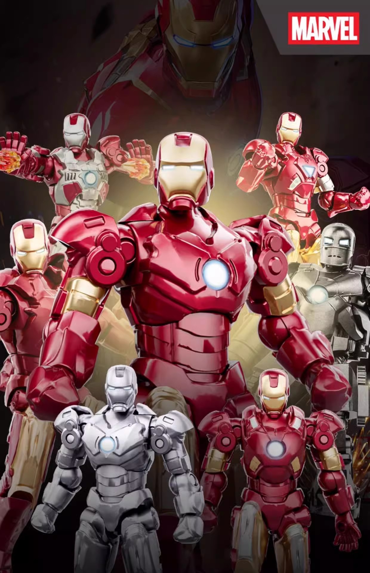 XJ BLOCK Iron Man - JOYTOY WORLD