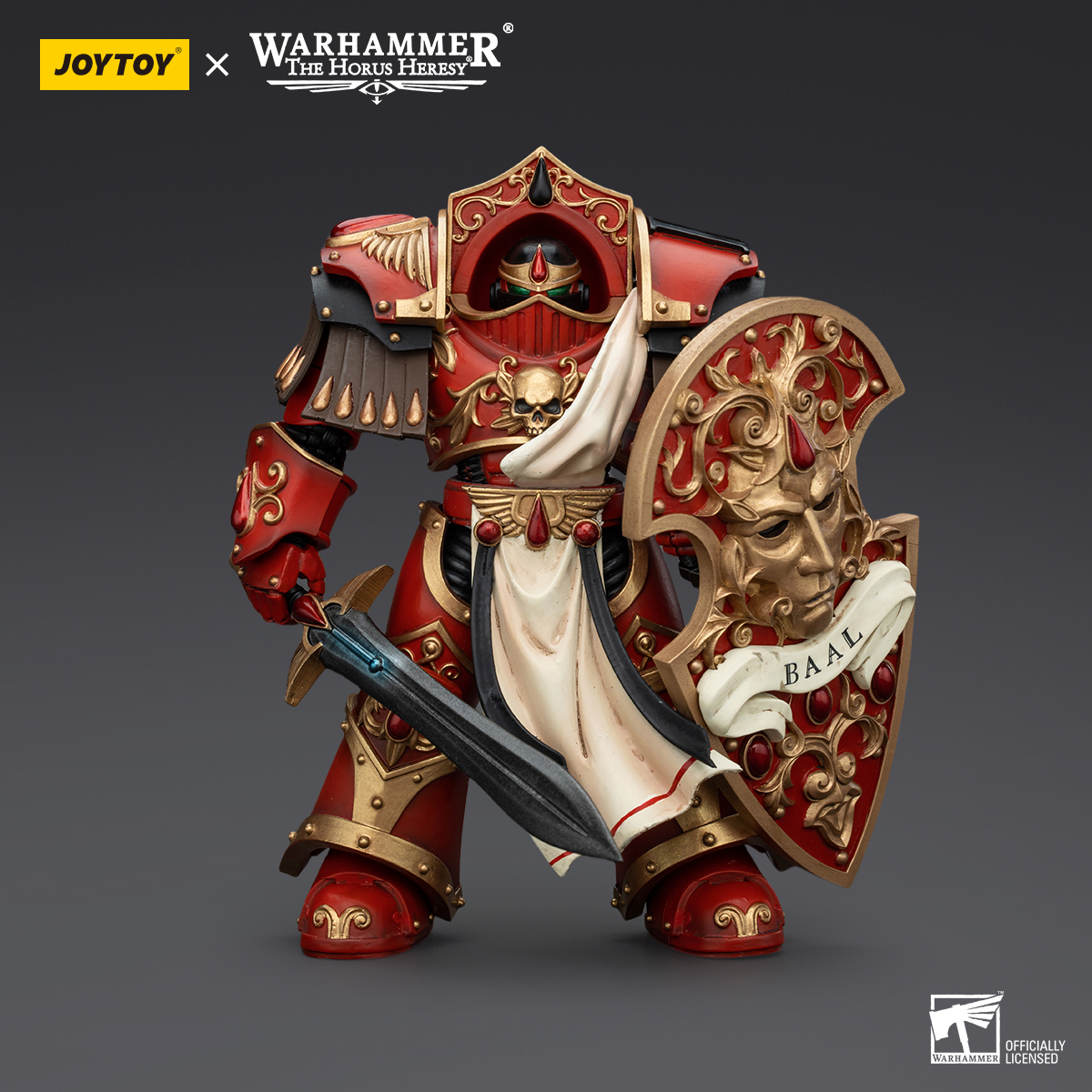 JOYTOY Warhammer 40k 1: 18 Blood Angels Crimson Paladins Squad - JOYTOY WORLD