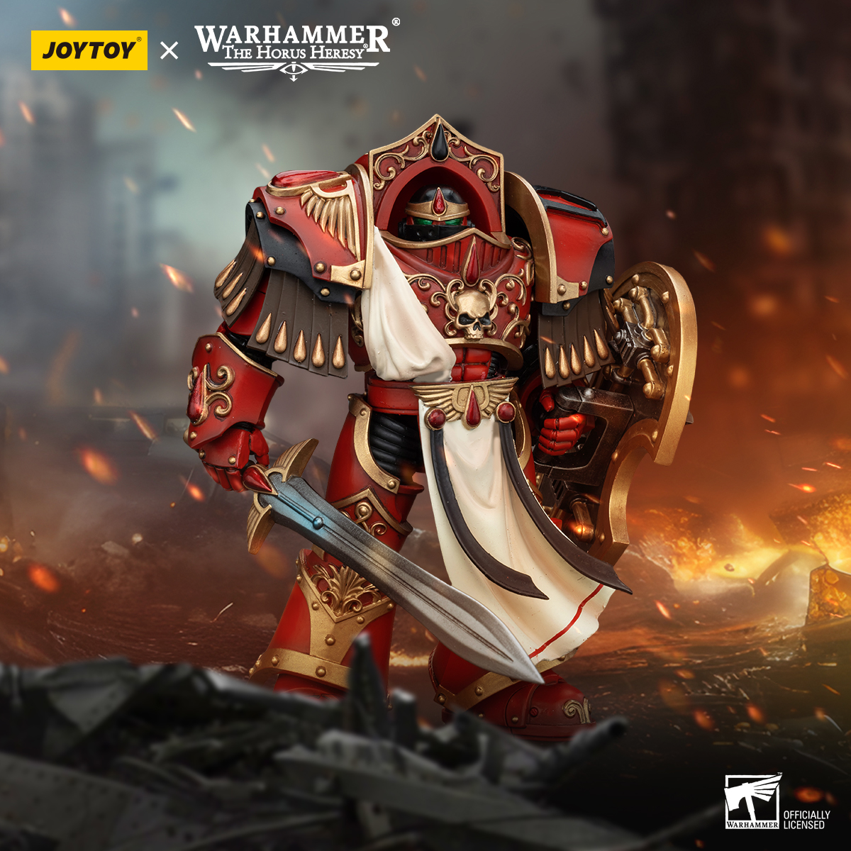 JOYTOY Warhammer 40k 1: 18 Blood Angels Crimson Paladins Squad - JOYTOY WORLD