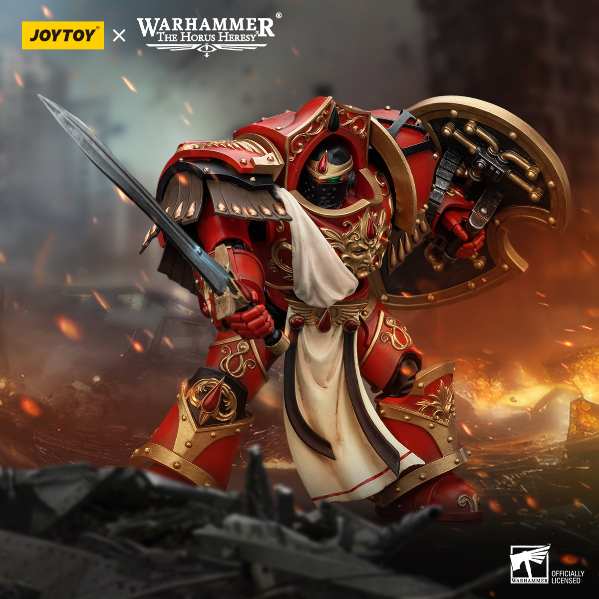 JOYTOY Warhammer 40k 1: 18 Blood Angels Crimson Paladins Squad - JOYTOY WORLD