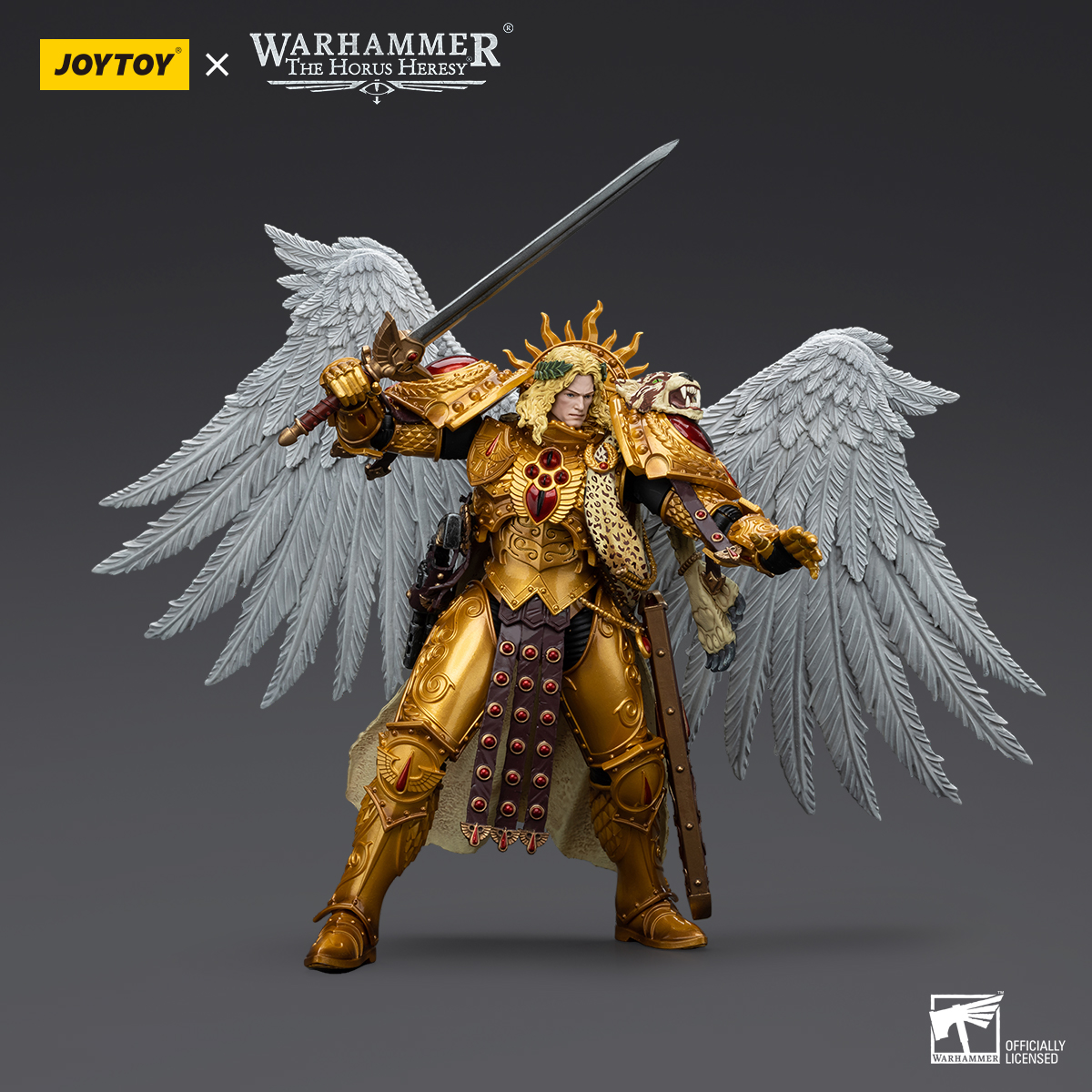 JOYTOY JT00218 Warhammer The Horus Heresy 1:18 Blood Angels Sanguinius Primarch of the IXth Legion - JOYTOY WORLD
