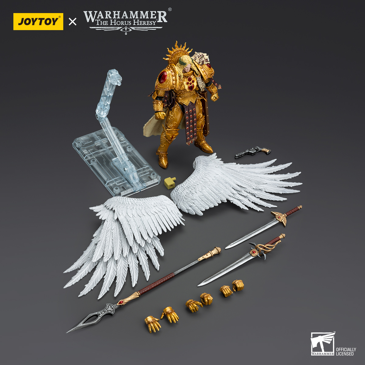 JOYTOY JT00218 Warhammer The Horus Heresy 1:18 Blood Angels Sanguinius Primarch of the IXth Legion - JOYTOY WORLD
