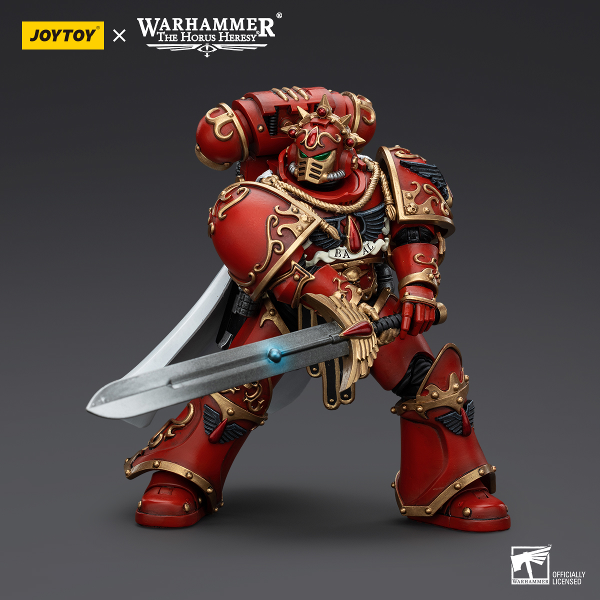 JOYTOY JT00225 Warhammer The Horus Heresy 1:18 Blood Angels Legion Praetor with Paragon Blade - JOYTOY WORLD