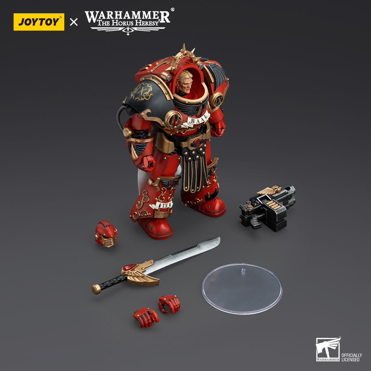 JOYTOY JT00386 Warhammer the Horus Heresy 1: 18 Blood Angels Legion Praetor in Tartaros Terminator Armour - JOYTOY WORLD