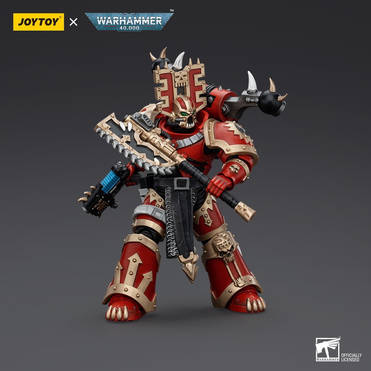 JOYTOY Warhammer 40k 1: 18 World Eaters Khorne Berzerkers - JOYTOY WORLD