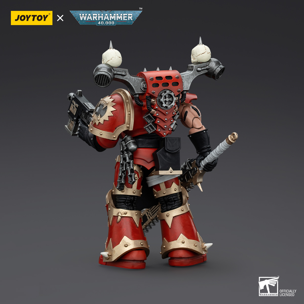 JOYTOY Warhammer 40k 1: 18 World Eaters Khorne Berzerkers - JOYTOY WORLD