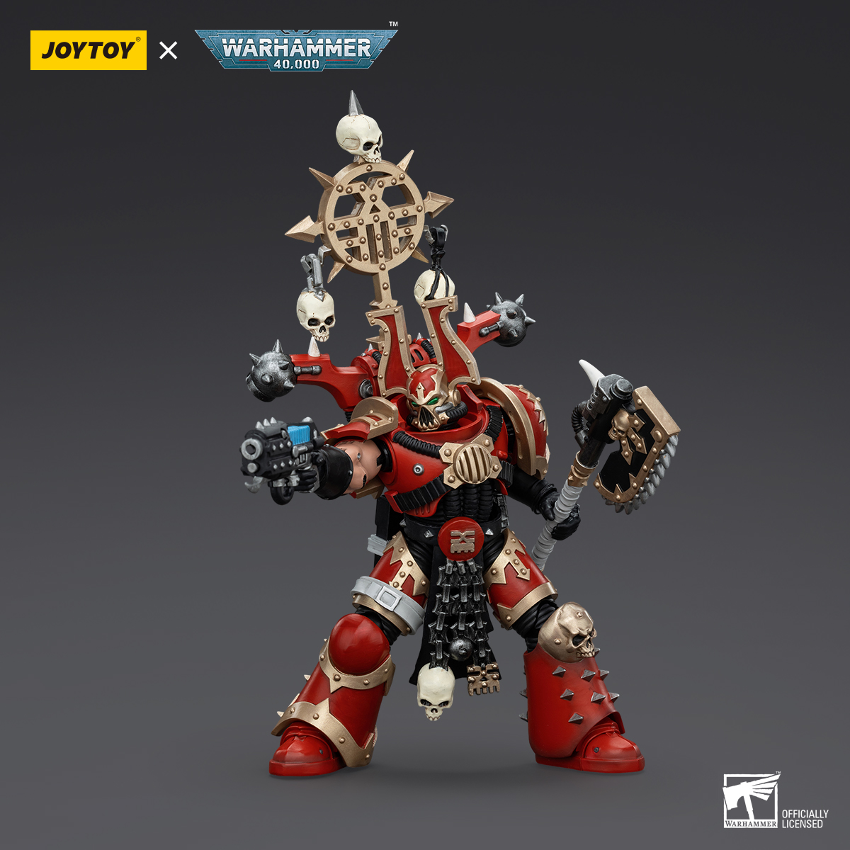 JOYTOY Warhammer 40k 1: 18 World Eaters Khorne Berzerkers - JOYTOY WORLD