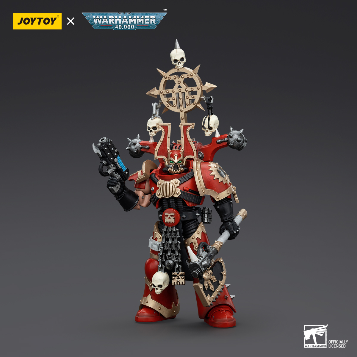 JOYTOY Warhammer 40k 1: 18 World Eaters Khorne Berzerkers - JOYTOY WORLD