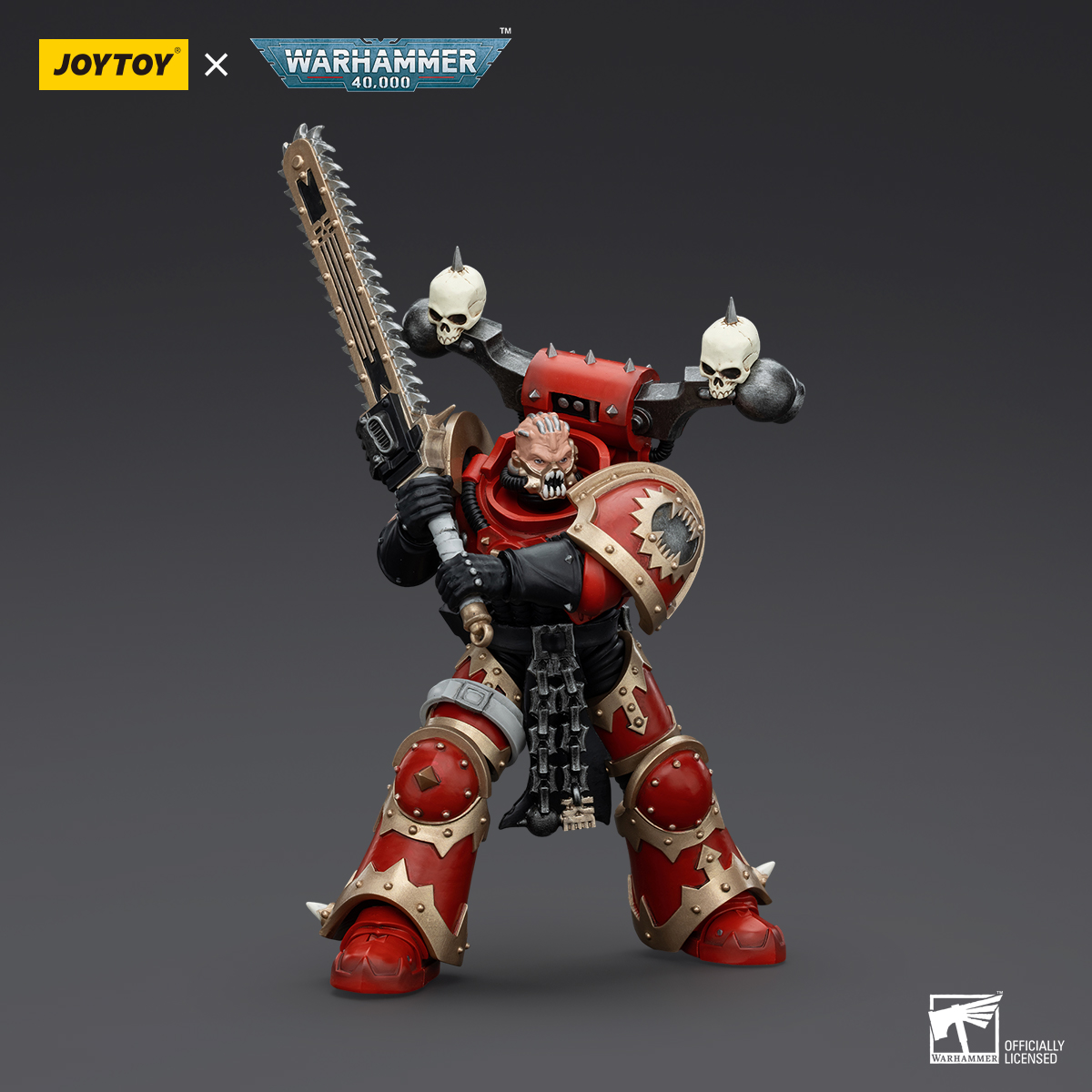 JOYTOY Warhammer 40k 1: 18 World Eaters Khorne Berzerkers - JOYTOY WORLD