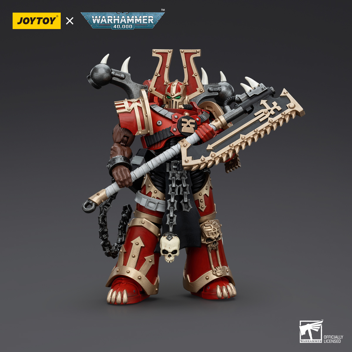 JOYTOY Warhammer 40k 1: 18 World Eaters Khorne Berzerkers - JOYTOY WORLD