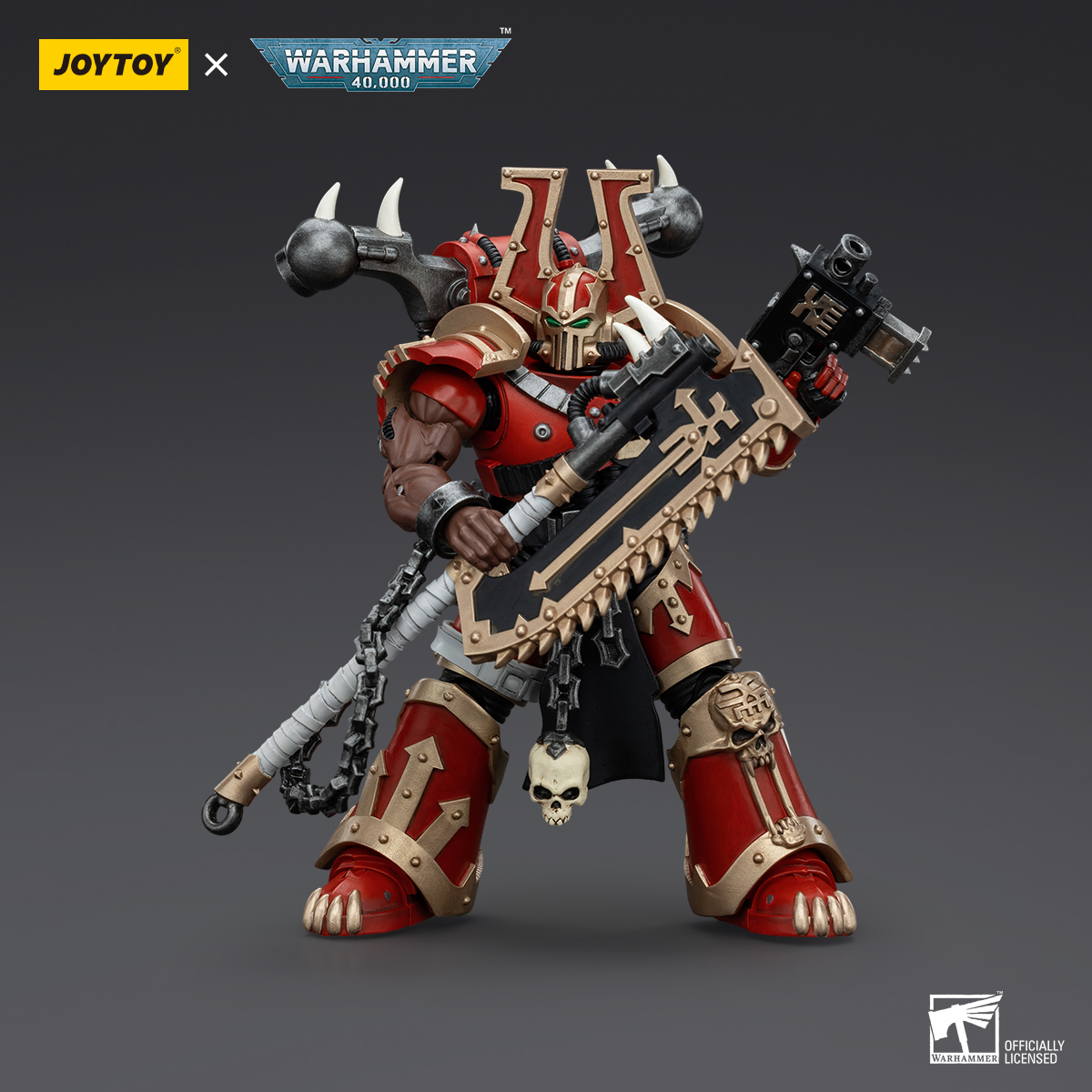 JOYTOY Warhammer 40k 1: 18 World Eaters Khorne Berzerkers - JOYTOY WORLD