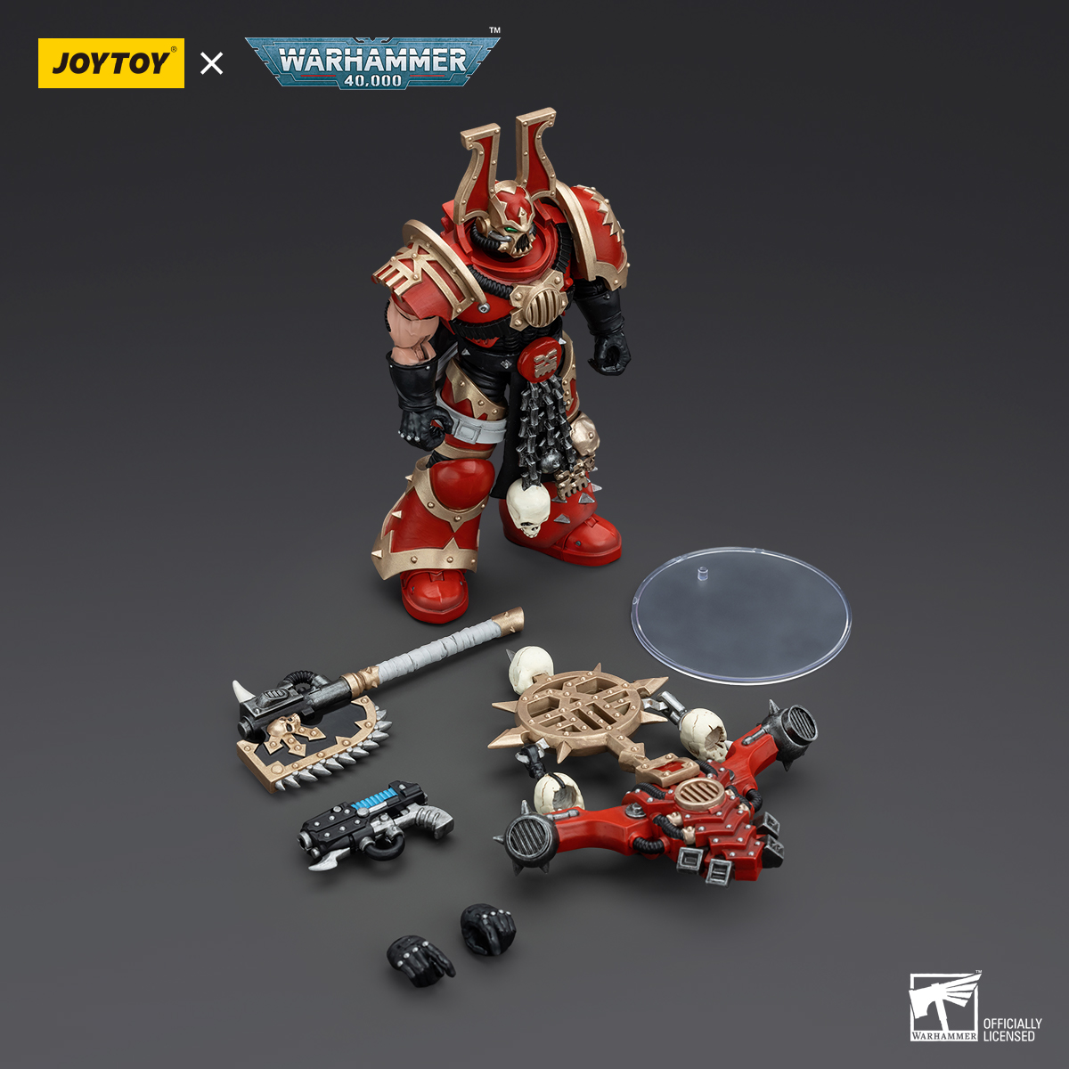 JOYTOY Warhammer 40k 1: 18 World Eaters Khorne Berzerkers - JOYTOY WORLD