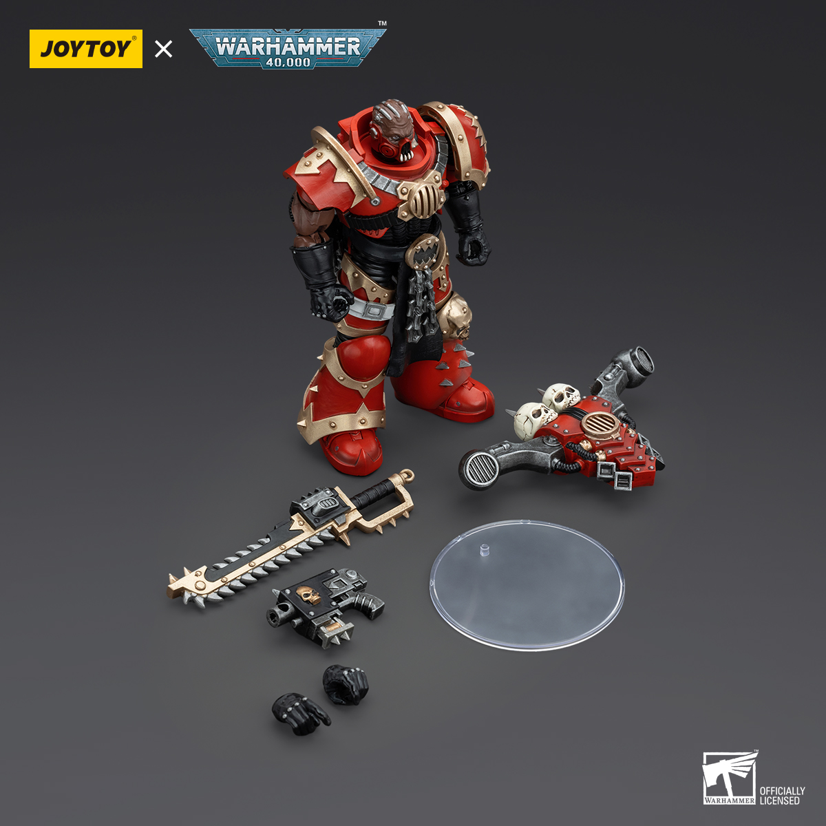 JOYTOY Warhammer 40k 1: 18 World Eaters Khorne Berzerkers - JOYTOY WORLD