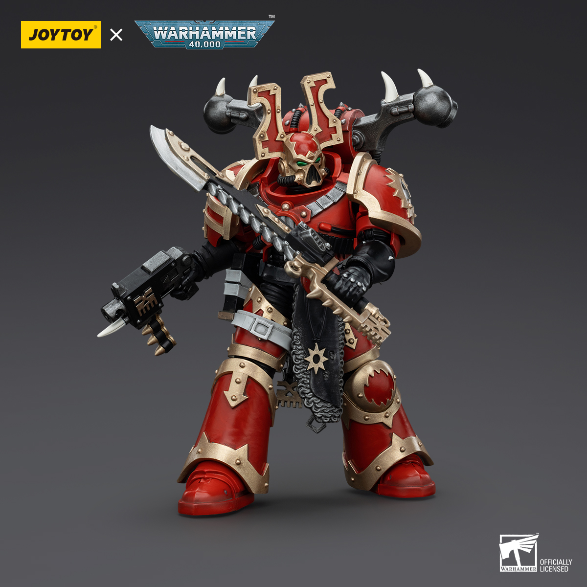 JOYTOY Warhammer 40k 1: 18 World Eaters Khorne Berzerkers - JOYTOY WORLD