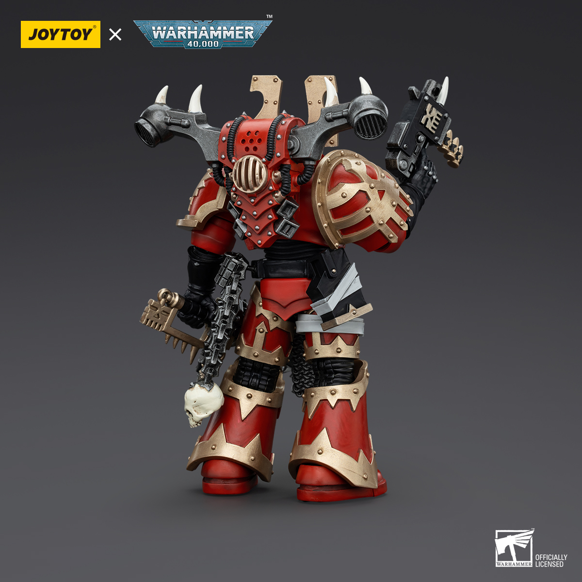 JOYTOY Warhammer 40k 1: 18 World Eaters Khorne Berzerkers - JOYTOY WORLD
