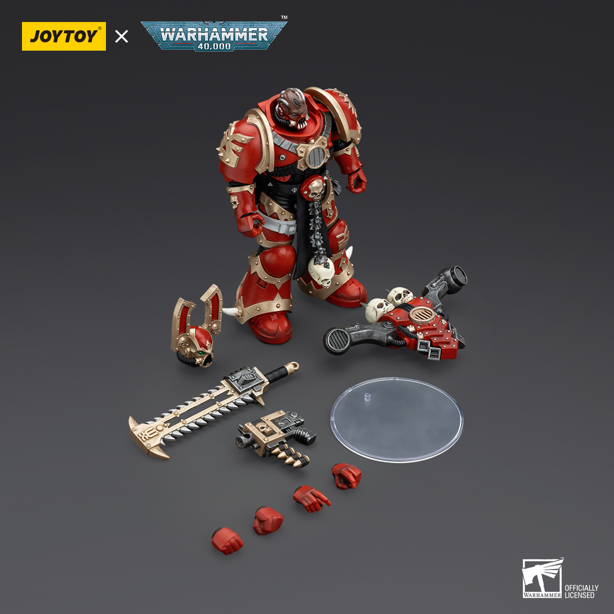 JOYTOY Warhammer 40k 1: 18 World Eaters Khorne Berzerkers - JOYTOY WORLD