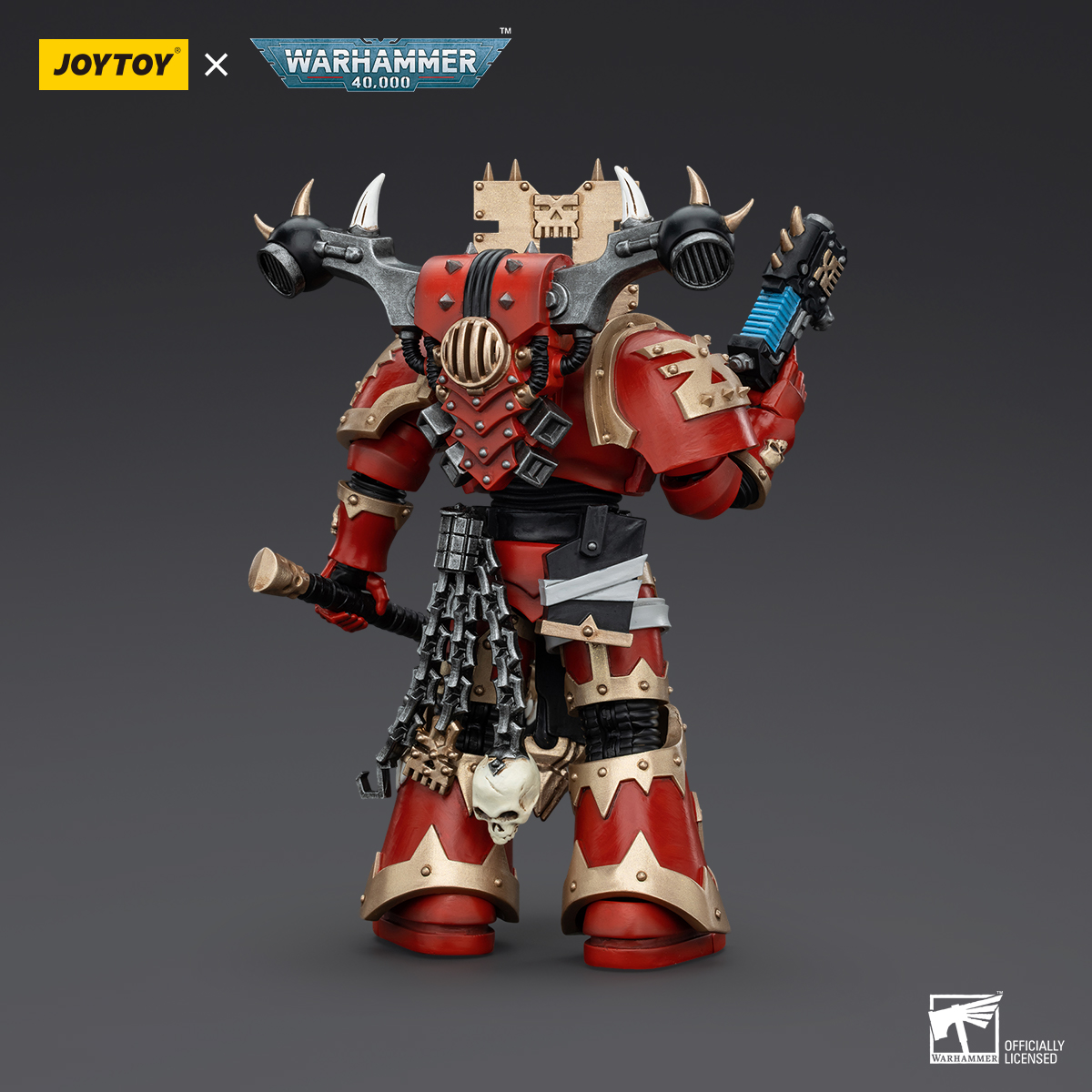JOYTOY Warhammer 40k 1: 18 World Eaters Khorne Berzerkers - JOYTOY WORLD