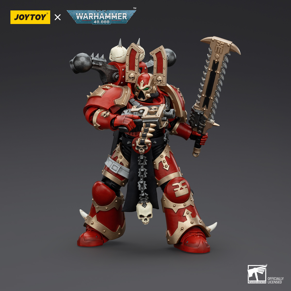 JOYTOY Warhammer 40k 1: 18 World Eaters Khorne Berzerkers - JOYTOY WORLD