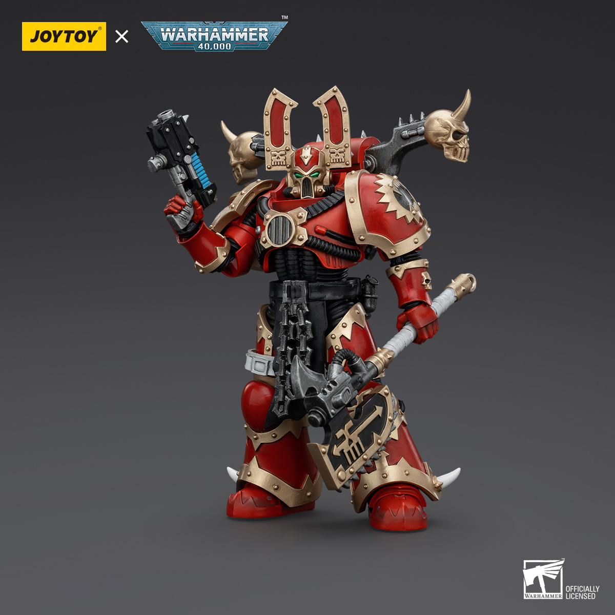 JOYTOY Warhammer 40k 1: 18 World Eaters Khorne Berzerkers - JOYTOY WORLD
